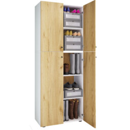 10 Pair Shoe Storage Cabinet
