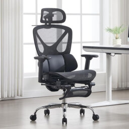 Wahson Office Chair Executive Manager Desk Chair with Adjustable Recline Ergonomic Computer Chair with Footrest for Office Workplace,