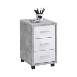 Costin 35cm Wide 3 -Drawer Mobile File Cabinet