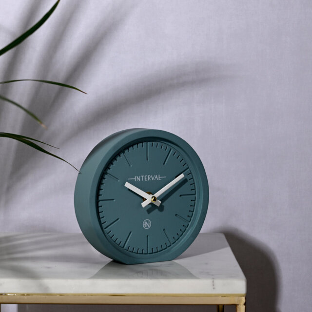 Minimalist Yellow Desk Clock