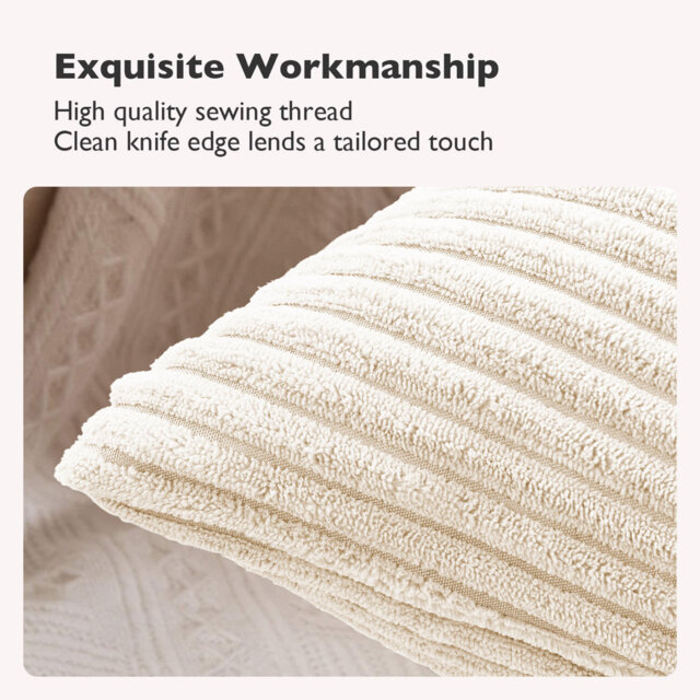 Pattern Velvet Soft Decorative Case Hidden Zipper Sofa Cushion Cover Set Of 4