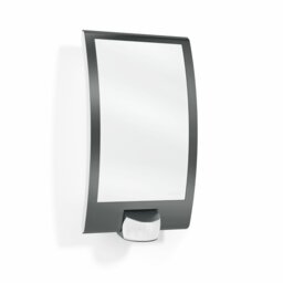 Modern Outdoor Wall Light L 22 S with Motion Sensor E27 Flush Mount