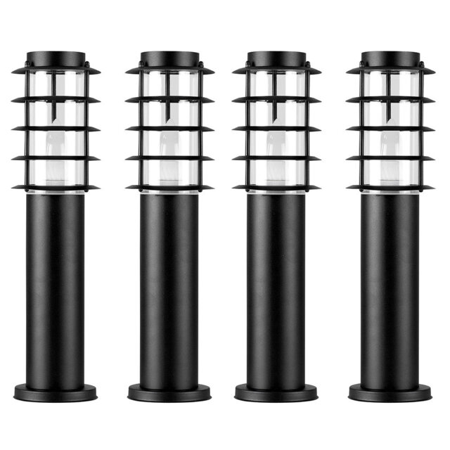 New Canaan Frosted Bollards