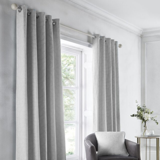 Bundine Cotton Blend Sheer Sliding Panel Pair