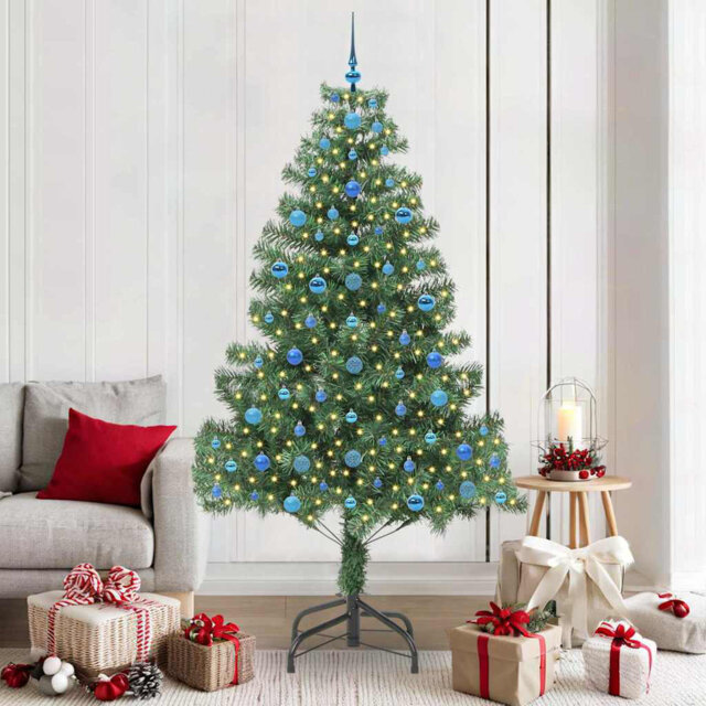 Christmas Tree with 300 LEDs with Stand PVC