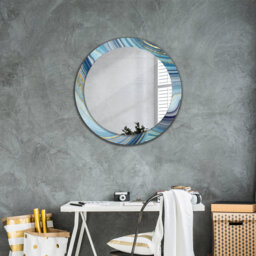Huldar Glass Flat Wall Mirror