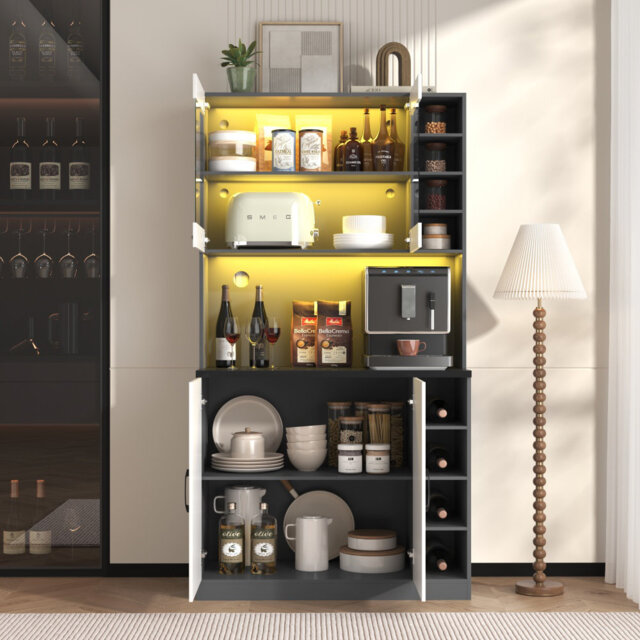 187cm Kitchen Pantry