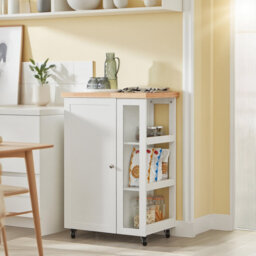 Kingon Wood Kitchen Island