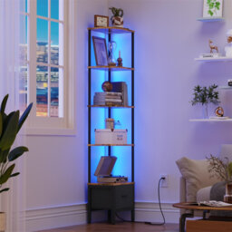 37cm W Metal Standard Bookcase