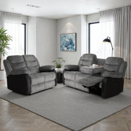 Mokhtar 2 Piece Reclining Sofa Set
