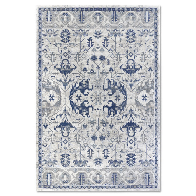 Emmanuel short pile rug - classic living room, bedroom or hallway