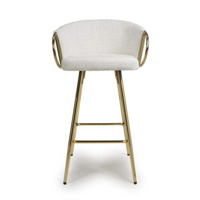 Vorno Textured Effect Bar Stool