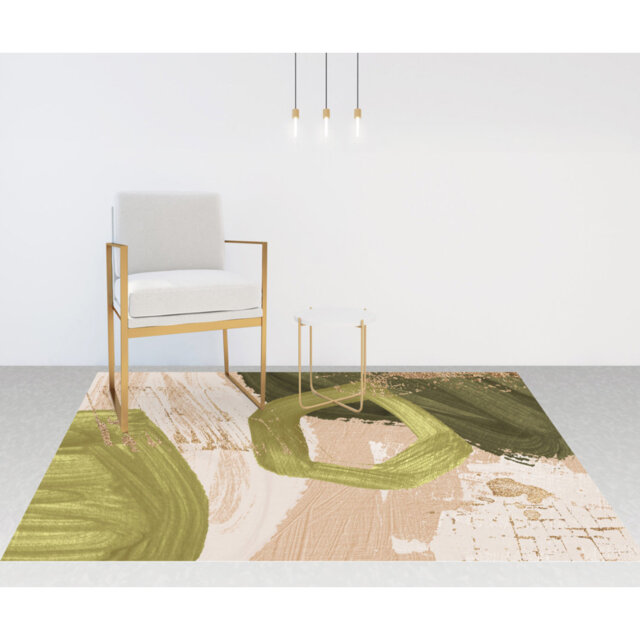 Vinyl Floor Mat for Home, modern style, non-slip PVC, ÃLEO 9