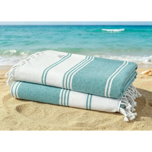Cotton Blend Beach Towel