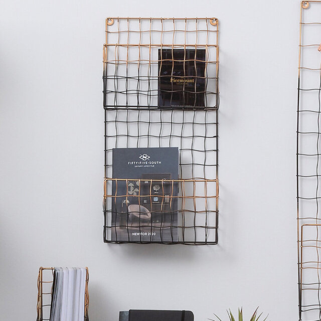 Larrison Metal Magazine Rack