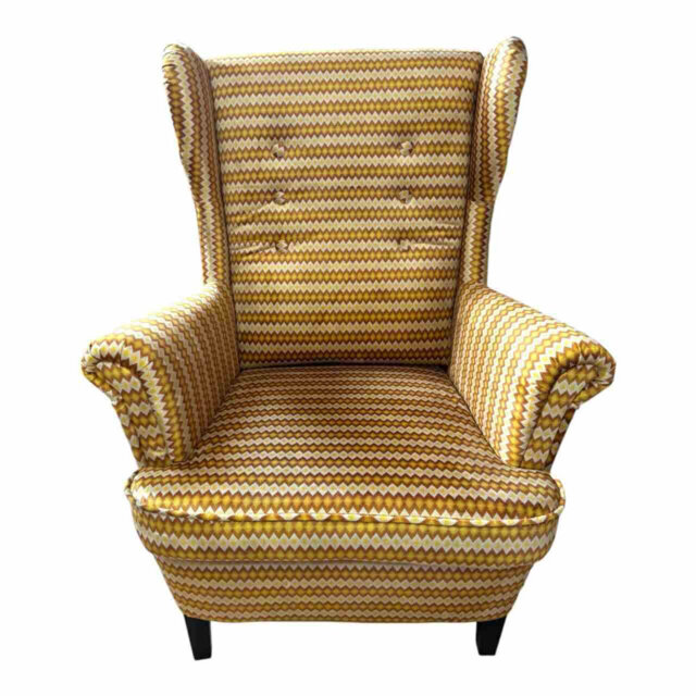 Healey Velvet Wingback Chair