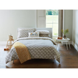 Snowdrop Cotton Floral Duvet Cover Set