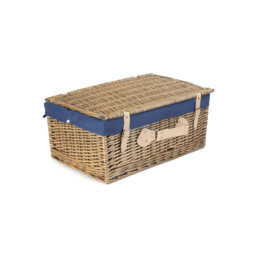 "20"" Hamper Basket With Lining"