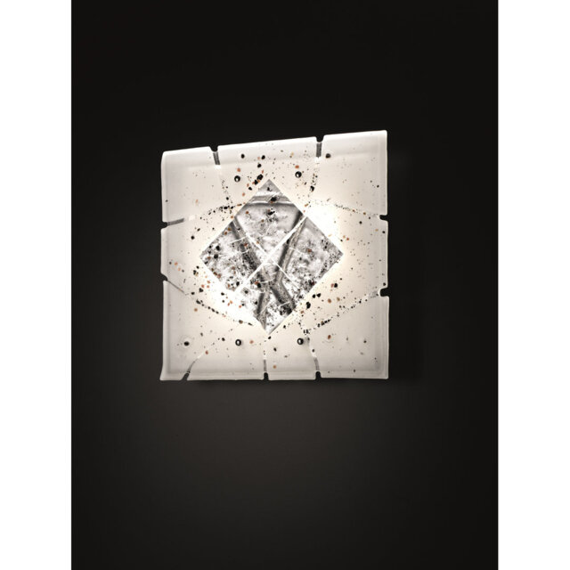 Frame Glass Flush Mount