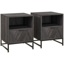 Moniqua 1 Drawer Bedside Table