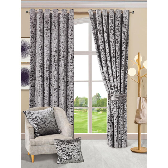 Adelen Velvet Blackout Curtain Pair