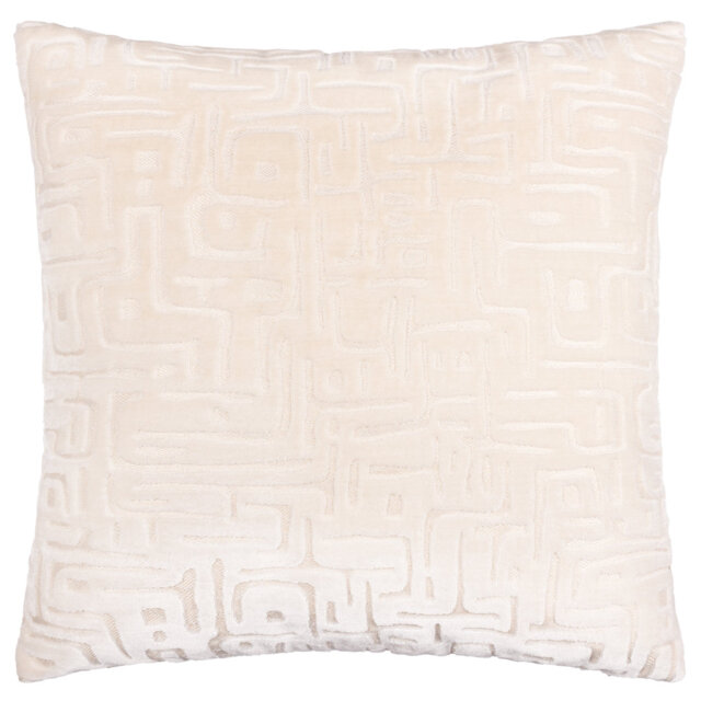 Soren Geometric Square Cushion