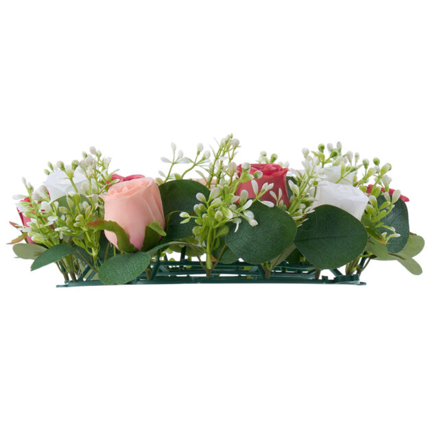 Artificial Wreath Rose Flower Wreaths for Wedding Arrangement Centerpiece
