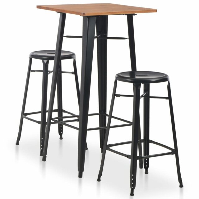 Dewitt Dining Set with 2 Chairs