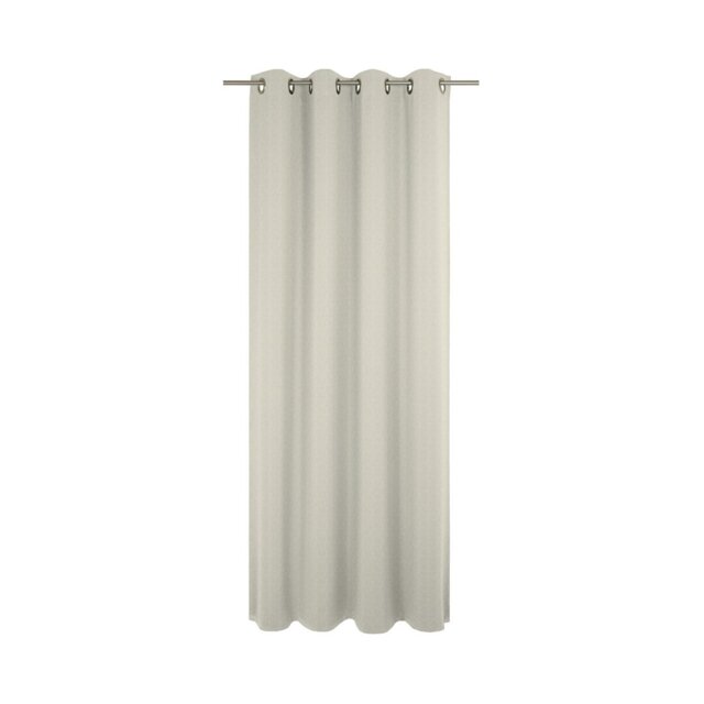 Sunday 82% Polyester And 18% Cotton Semi Sheer Curtain Single Panel