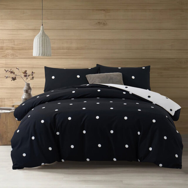 Braylene Microfiber Duvet Cover Set with Pillowcases Included