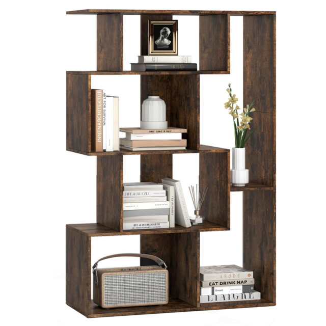 119cm H x 80cm W Engineered Wood Bookcase