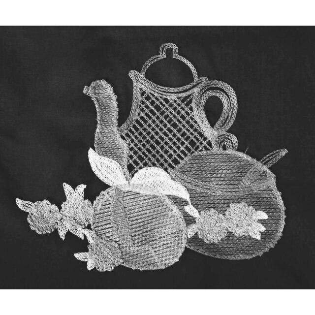 Pugliese Ruffled Kitchen Curtain