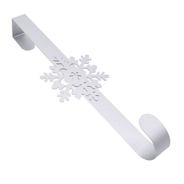 TRIXES Snowflake Wreath Hook – Christmas Decoration Accessory – Festive Essentials - Hanger
