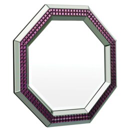 Sandown Glass Flat Wall Mirror