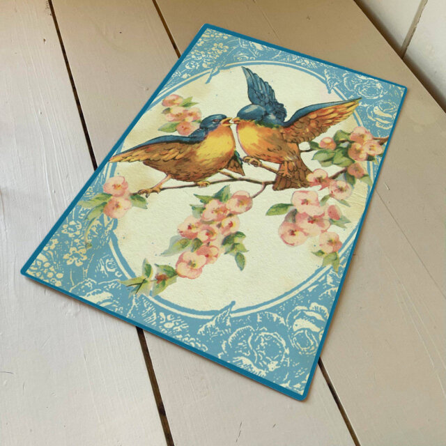 Birds and Blossom Shabby Elegance Wall DÃ©cor
