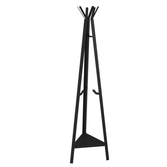 Huri Steel Freestanding 7 - Hook Coat Stand