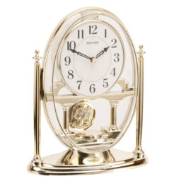 Kewaunee Analogue Quartz Movement / Crystal Tabletop Clock