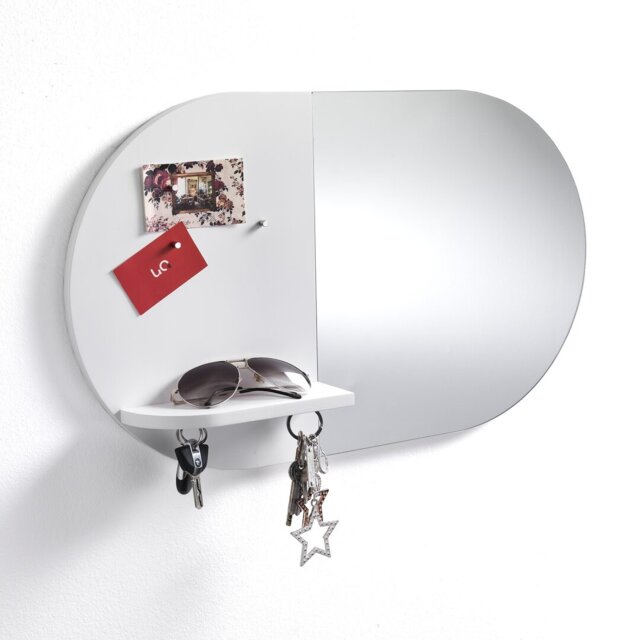 Memo Panel O-Reminder Accent Mirror