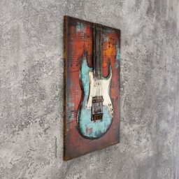 Traditional Entertainment Wall Decor on Metal
