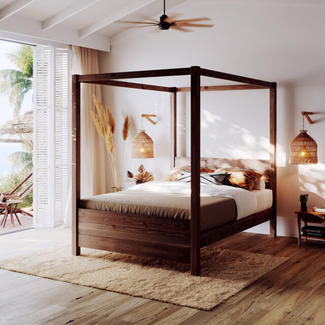 Desern Canopy Bed