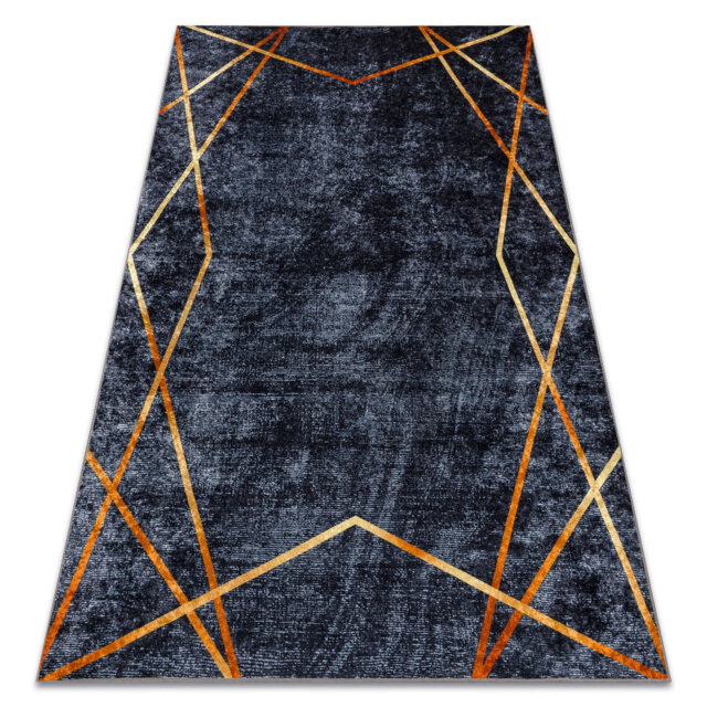 Roelof Geometric Anti -Slip Wash Rug