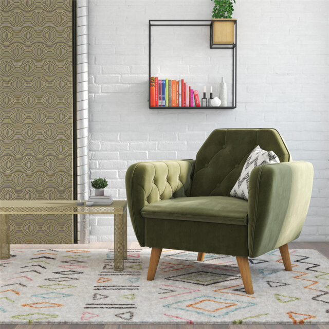 Velvet Armchair