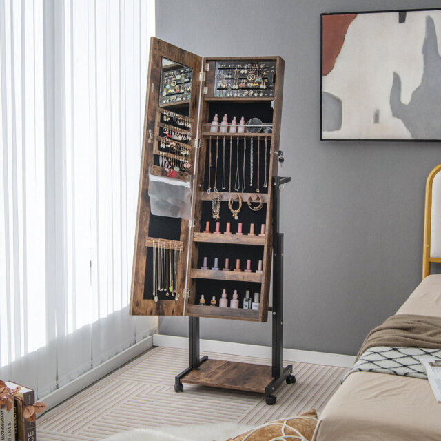 Arbell Freestanding Jewelry Armoire