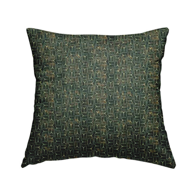 Nowakowski Tribal Sign Velvet Cushion with Filling