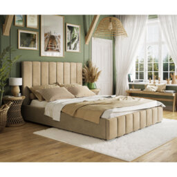 Emiljan Velvet Upholstered Bed