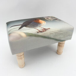 Toynsbee 40cm Rectangle Footstool Ottoman - Hand Finished Sturdy Design Ready Assembled Living Room Furniture