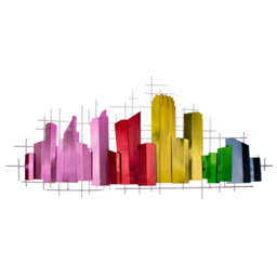 Handmade Traditional Cities & Countries Wall Decor on Metal