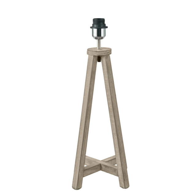 Dzifa Solid Wood Tripod Lamp