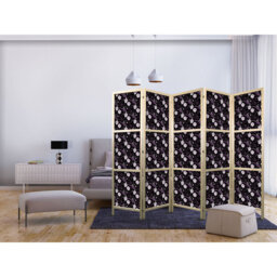 171cm H Solid Wood Folding Room Divider