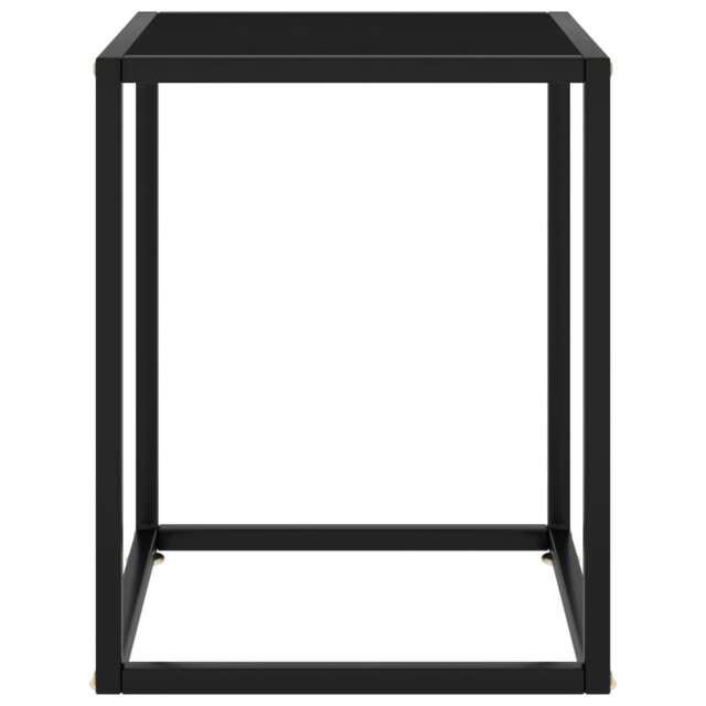 Filadelfio Glass Top Frame End Table